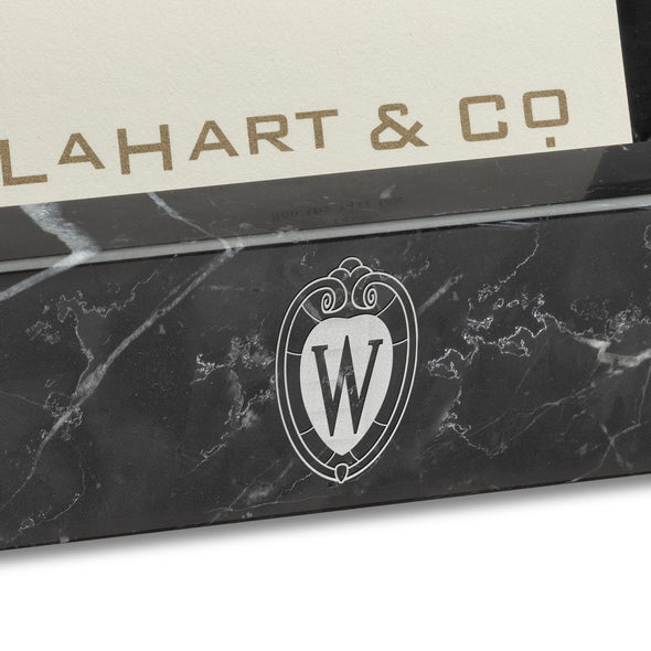 University of Wisconsin Marble Business Card Holder Shot #2