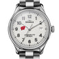 University of Wisconsin Shinola Watch, The Vinton 38 mm Alabaster Dial at M.LaHart & Co. Shot #1