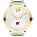 University of Wisconsin Women's Movado BOLD 2-Tone with Bracelet