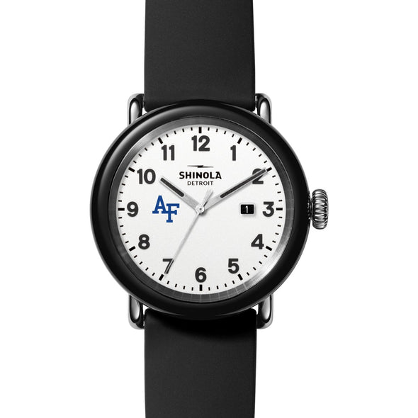 US Air Force Academy Shinola Watch, The Detrola 43mm White Dial at M.LaHart &amp; Co. Shot #2
