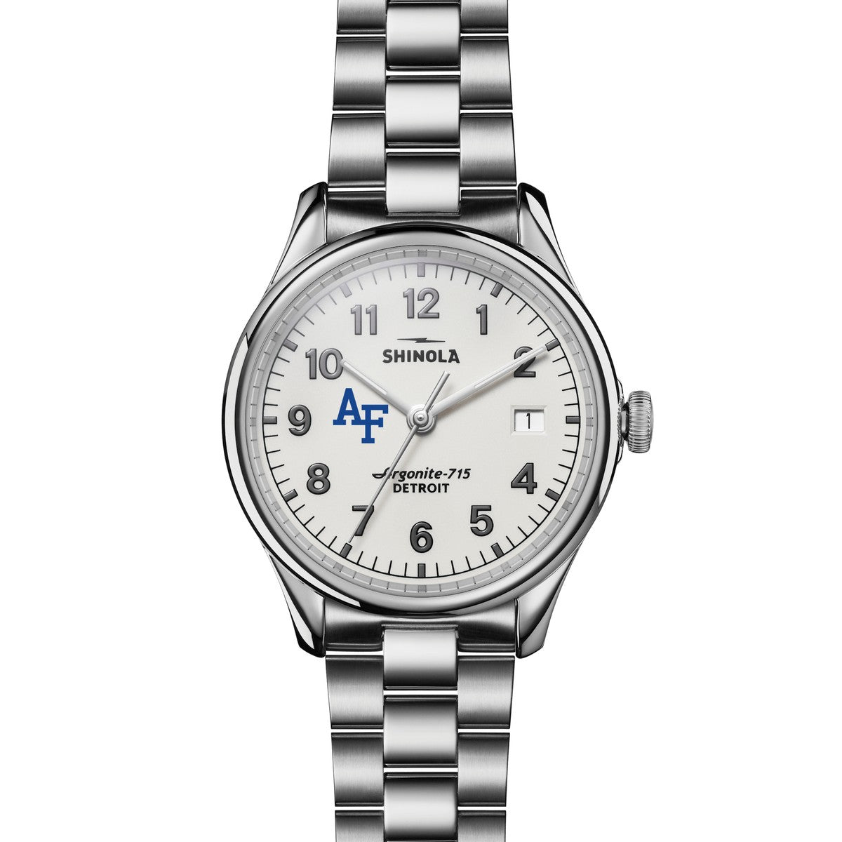 USAFA Shinola Vinton Watch with a 38 mm Alabaster Dial | M.LaHart