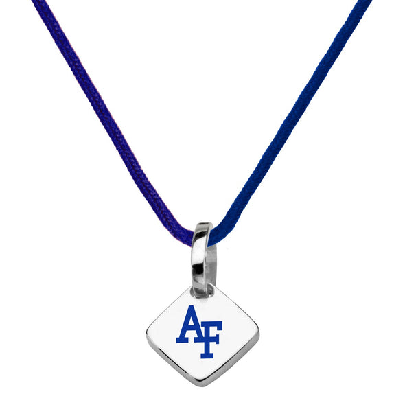 US Air Force Academy Silk Necklace with Charm Shot #1