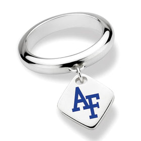 US Air Force Academy Sterling Silver Ring with Sterling Tag Shot #1