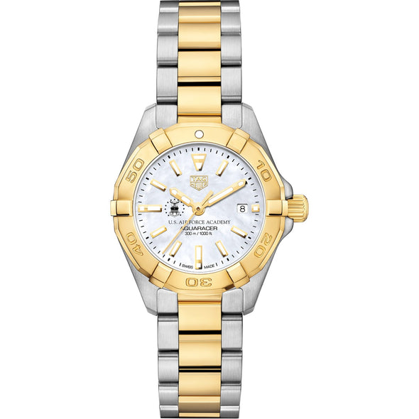 US Air Force Academy TAG Heuer Two-Tone Aquaracer for Women Shot #2