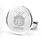 US Coast Guard Academy Cufflinks in Sterling Silver Shot #2
