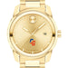 US Coast Guard Academy Men's Movado BOLD Gold with Date Window