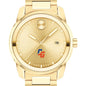 US Coast Guard Academy Men's Movado BOLD Gold with Date Window Shot #1