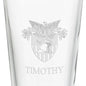 US Military Academy 16 oz Pint Glass Shot #3