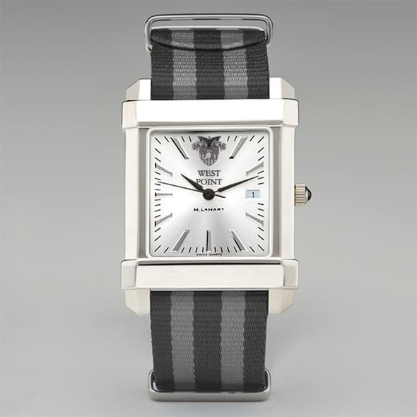 US Military Academy Collegiate Watch with RAF Nylon Strap for Men Shot #2