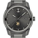 US Military Academy Men's Movado BOLD Gunmetal Grey with Date Window