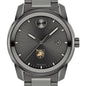 US Military Academy Men's Movado BOLD Gunmetal Grey with Date Window Shot #1
