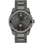 US Military Academy Men's Movado BOLD Gunmetal Grey with Date Window Shot #2