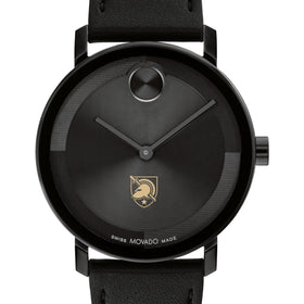 US Military Academy Men&#39;s Movado BOLD with Black Leather Strap Shot #1