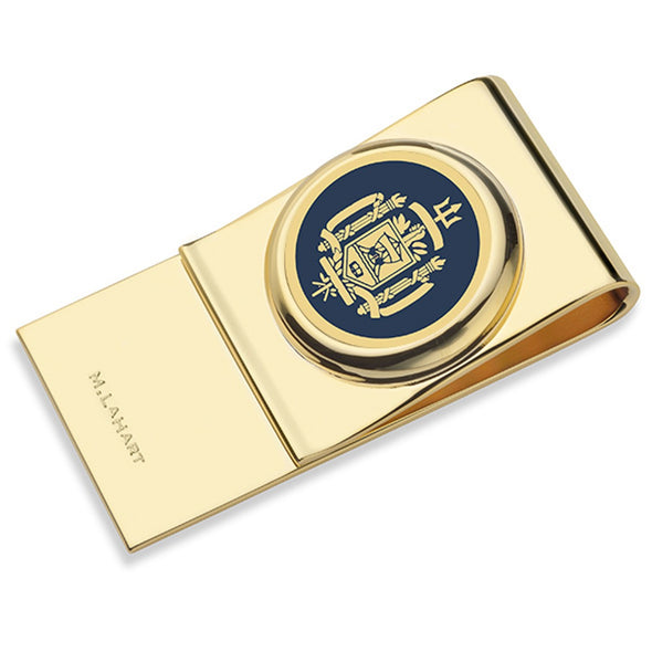 US Naval Academy Enamel Money Clip Shot #1
