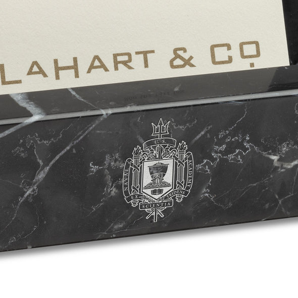 US Naval Academy Marble Business Card Holder Shot #2