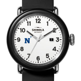 US Naval Academy Shinola Watch, The Detrola 43mm White Dial at M.LaHart &amp; Co. Shot #1