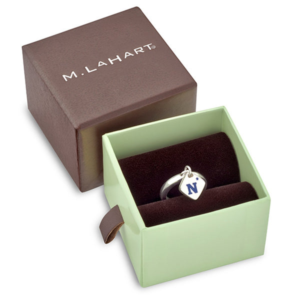 US Naval Academy Sterling Silver Ring with Sterling Tag Shot #4