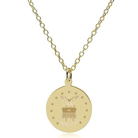 USAFA 18K Gold Pendant & Chain Shot #1