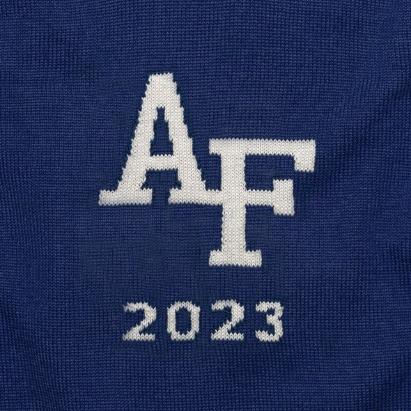 USAFA Class of 2023 Royal Blue and Ivory Sweater by M.LaHart Shot #2