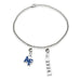 USAFA Class Year Sterling Silver Anklet