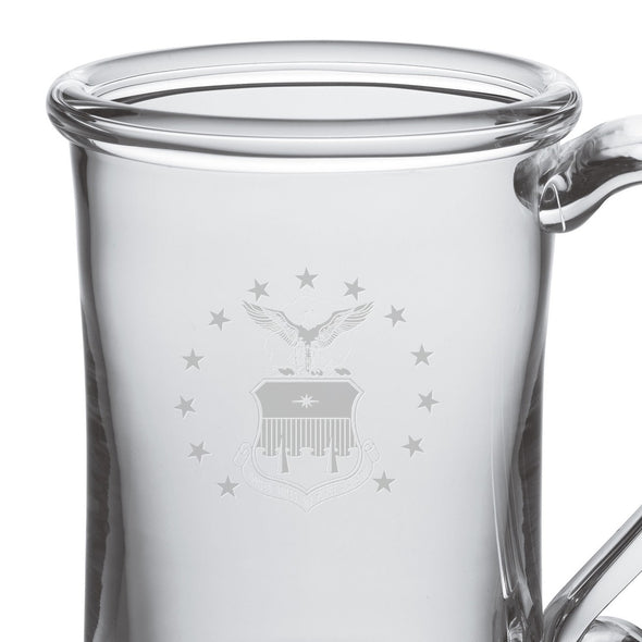USAFA Glass Tankard by Simon Pearce Shot #2