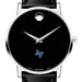 USAFA Men's Movado Museum with Leather Strap