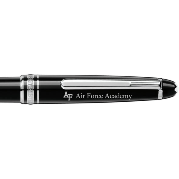 USAFA Montblanc Meisterstück Classique Ballpoint Pen in Platinum Shot #2