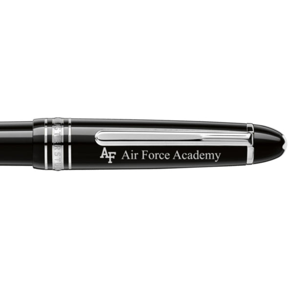 USAFA Montblanc Meisterstück Midsize Platinum-Coated Ballpoint Pen Shot #2