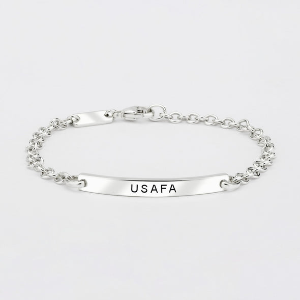 USAFA Petite ID Bracelet Shot #1