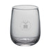 USAFA Stemless Tumbler Glass by Simon Pearce