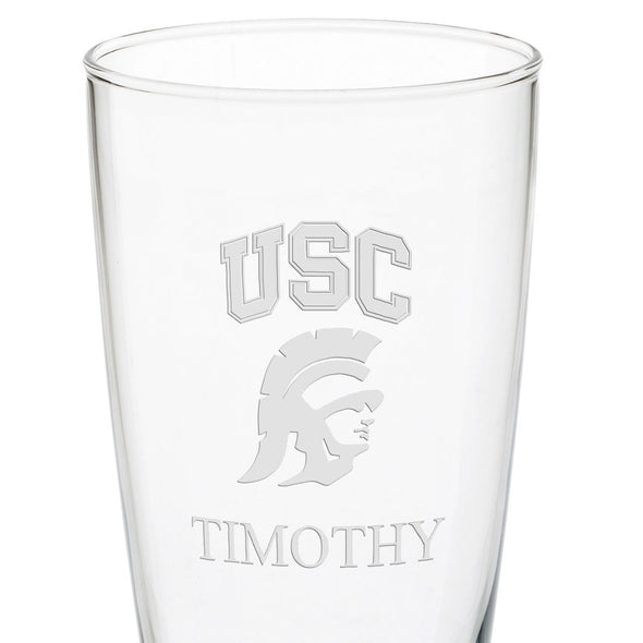 USC 20oz Pilsner Glasses - Set of 2 Shot #3