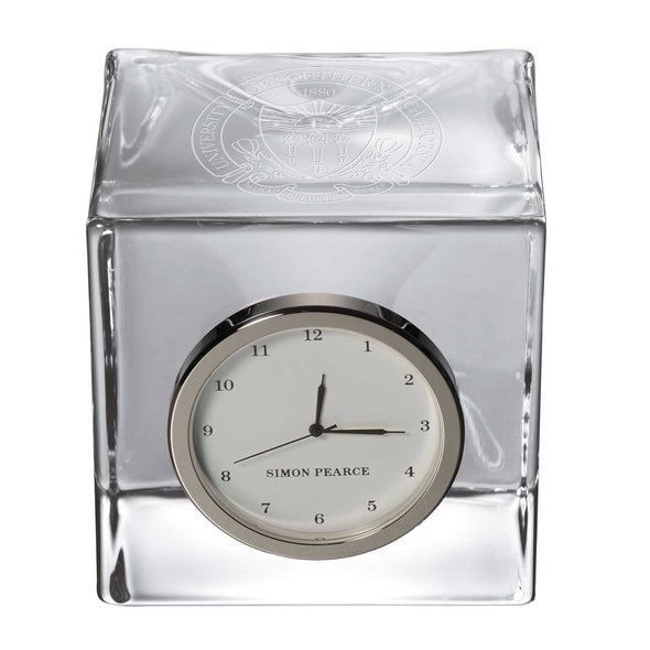 USC Glass Desk Clock by Simon Pearce Shot #2