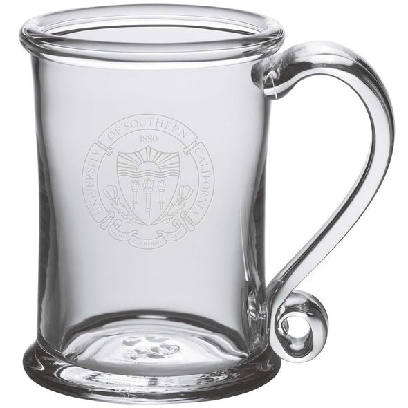 USC Glass Tankard by Simon Pearce Shot #1