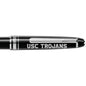 USC Montblanc Meisterstück Classique Ballpoint Pen in Platinum Shot #2