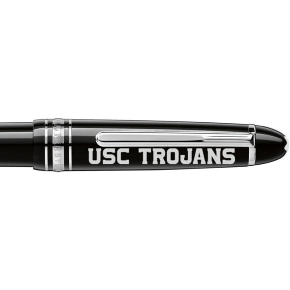 USC Montblanc Meisterstück Midsize Platinum-Coated Ballpoint Pen Shot #2