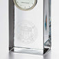 USC Tall Glass Desk Clock by Simon Pearce Shot #2