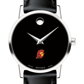 USC Women's Movado Museum with Leather Strap Shot #1