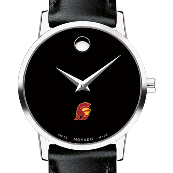 USC Women's Movado Museum with Leather Strap Shot #1
