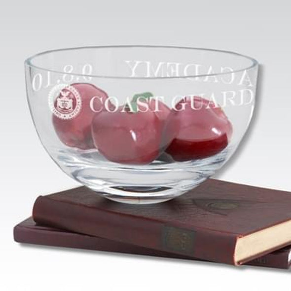 USCGA 10&quot; Glass Celebration Bowl Shot #1