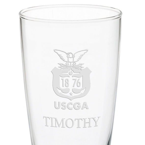 USCGA 20oz Pilsner Glasses - Set of 2 Shot #3