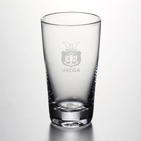 USCGA Ascutney Pint Glass by Simon Pearce Shot #1