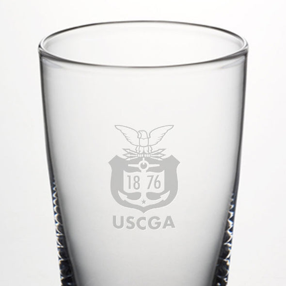 USCGA Ascutney Pint Glasses by Simon Pearce Shot #2