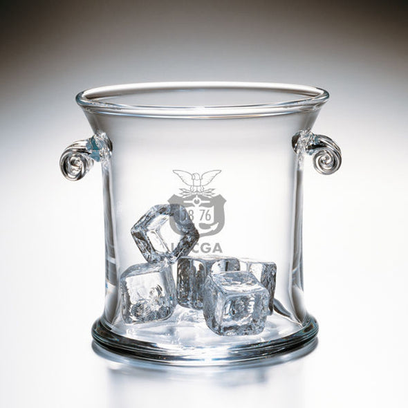 USCGA Glass Ice Bucket by Simon Pearce Shot #1