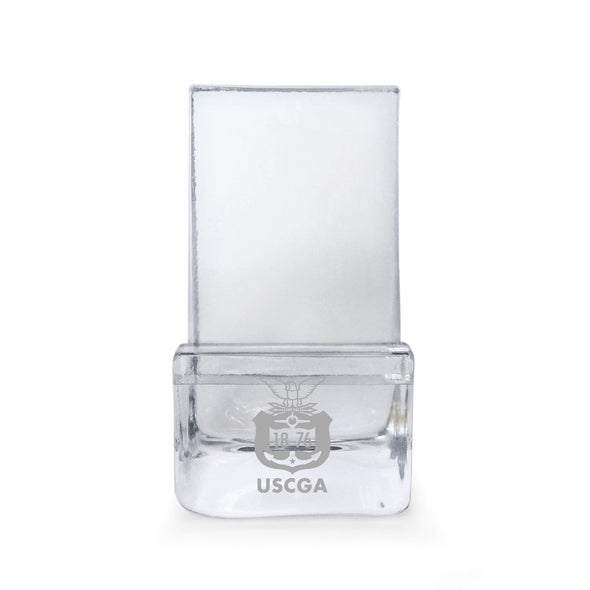 USCGA Glass Phone Holder by Simon Pearce Shot #1