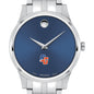 USCGA Men's Movado Collection Stainless Steel Watch with Blue Dial Shot #1