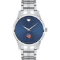 USCGA Men's Movado Collection Stainless Steel Watch with Blue Dial Shot #2