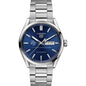 USCGA Men's TAG Heuer Carrera with Blue Dial & Day-Date Window Shot #2