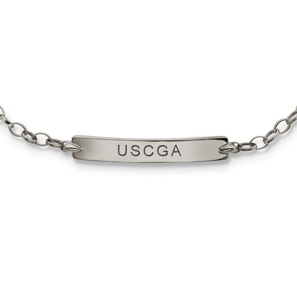 USCGA Monica Rich Kosann Petite Poesy Bracelet in Silver Shot #2