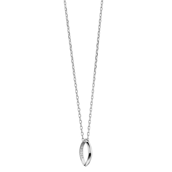 USCGA Monica Rich Kosann Poesy Ring Necklace in Silver Shot #2