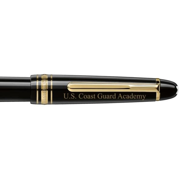 USCGA Montblanc Meisterstück Classique Fountain Pen in Gold Shot #2
